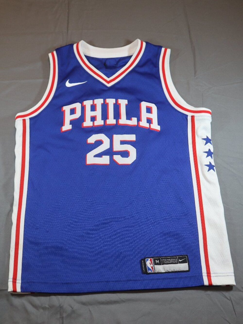 Nike Swingman Ben Simmons Philadelphia 76ers Jersey Youth Medium